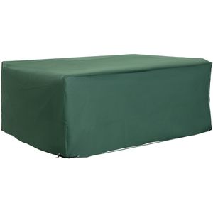 Schutzhülle Abdeckung Abdeckhaube für Gartenmöbel Dunkelgrün 210x140x80cm