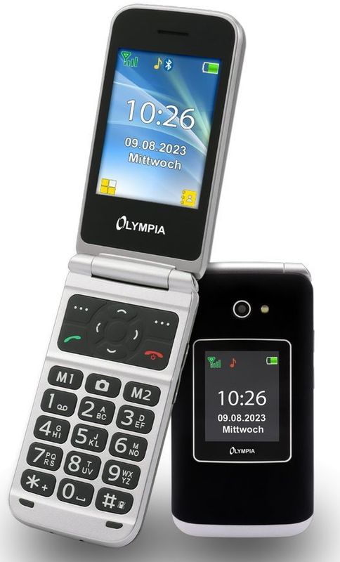 Mobiltelefon OLYMPIA Vitus 2G schwarz