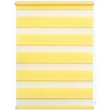 Duo-Rollo Klemmfix, ohne Bohren - Gelb, 110 cm x 150 cm (B x L)