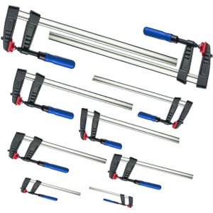 8 tlg Set Schraubzwingen 150x50/200x50/250x50/300x80 je 2 Stück