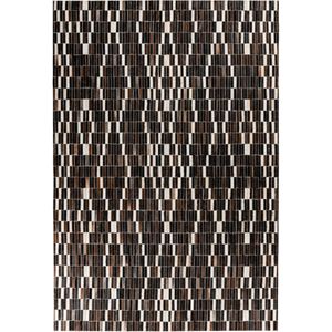 Teppich Lavin 125 Schwarz / Weiß