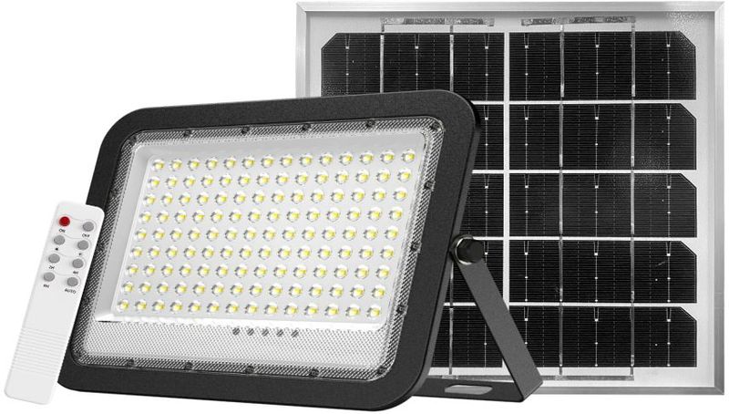 Solarstrahler PRO, LED-Fluter, Solar mit Akku, 20 W PV