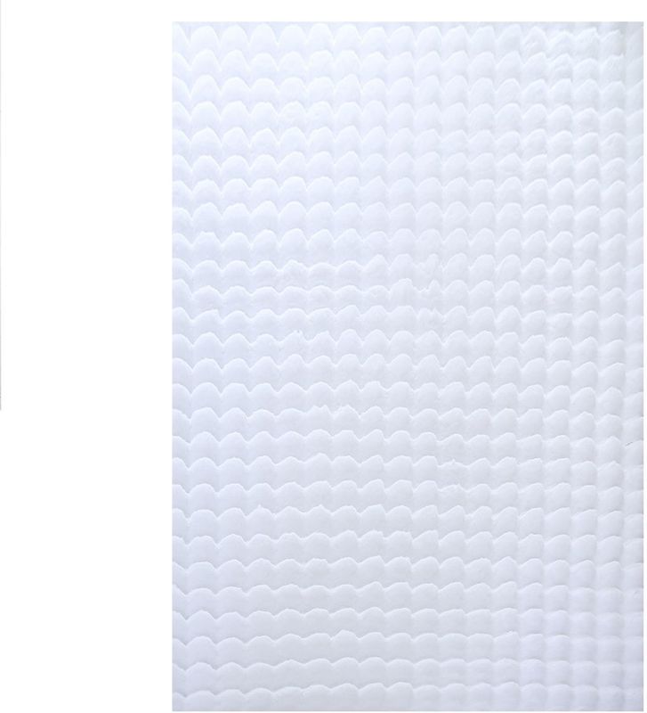 Teppich, AMBIANCE 5110, WHITE, 80 x 150 cm
