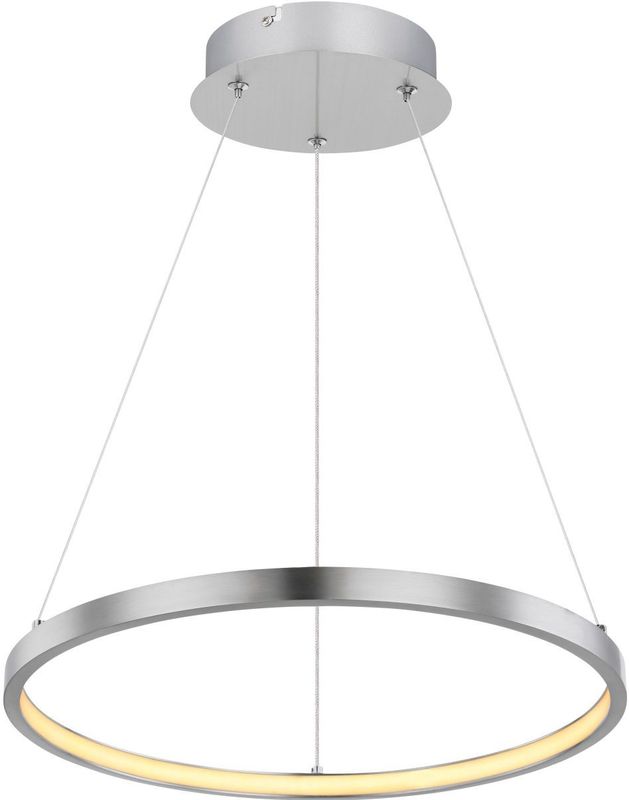 Lighting - RALPH - Hängeleuchte Metall Nickel matt, LED