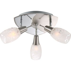 Lighting - FLORITA - Strahler Metall verchromt, 3x E14