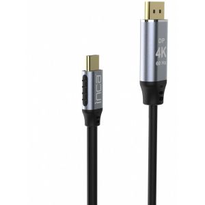 4K HDMI-Kabel: High-Definition Bildübertragung (60 Hz), Typ-C zu DisplayPort, Goldspitzen