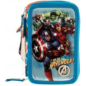 Marvel Federmappe Kinder-Etui Avengers Etui mit Inhalt
