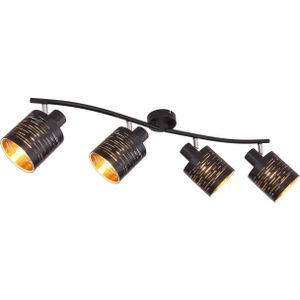 Lighting - TUNNO - Strahler Metall schwarz, 4x E14 LED