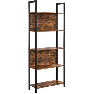 5-stufiges Bücherregal