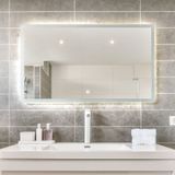 LED-Spiegel Rechteckig NOLA – 80 x 60 cm