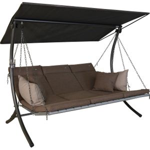 Hollywoodschaukel Luxus Smart olive
