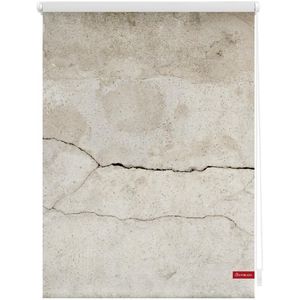 Rollo Klemmfix, ohne Bohren, blickdicht, Beton - Grau, 45 x 150 cm (B x L)