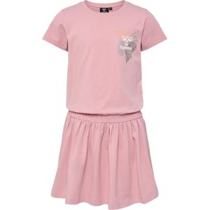 hummel - Erin Dress - Jerseyjurk - Multikleur - Biologisch Katoen