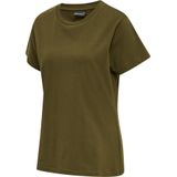 Dames-T-shirt Hummel Red Basic