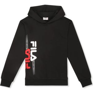 Fila - Morimondo Regular Graphic - Hoodie - Kinder - Zwart