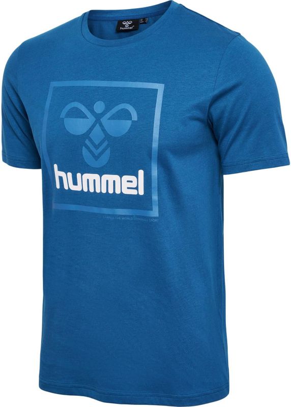 Hummel - Isam 2.0 - T-shirt - Katoen - Korte Mouwen - Ronde Hals