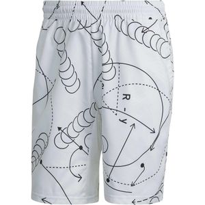 Adidas - Club Graphic - Korte Broek - Vochtabsorberend - 100% Gerecycled Polyester