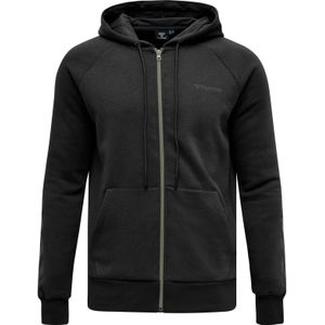 Hummel - hmlISAM - Hoodie - Zwart - Fleece - Volledige Ritssluiting