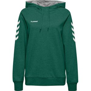 Hummel - hmlGO Cotton - Sweatshirt - Zwart - Mesh Voering - Capuchon