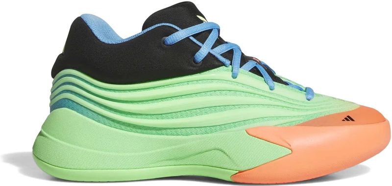 adidas - Dame X - Basketbalschoenen - Groen - Junior