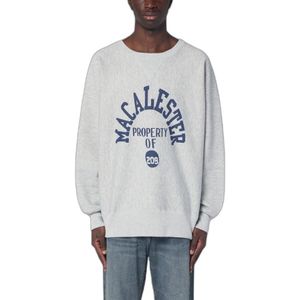 Champion - Sweater - Grijs - Ronde Hals - Lange Mouwen