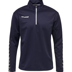 Hummel - hmlAUTHENTIC - Sweatshirt - Demi-zip - Lichtgewicht - Voor Kinderen