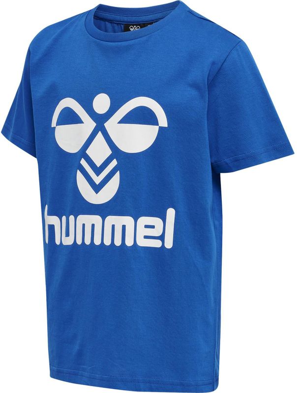 Hummel - hmltres - T-shirt - Katoen - Korte Mouwen