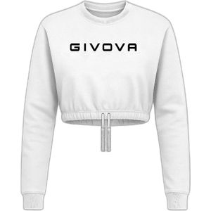 Givova - Crop Top - Dames - Lange Mouwen - 100% Katoen