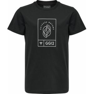 Hummel - hmlGG12 T-shirt - Kleur - Biologisch Katoen - Korte Mouwen