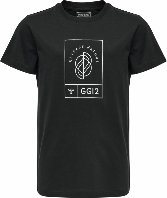 Hummel - hmlGG12 T-shirt - Kleur - Biologisch Katoen - Korte Mouwen