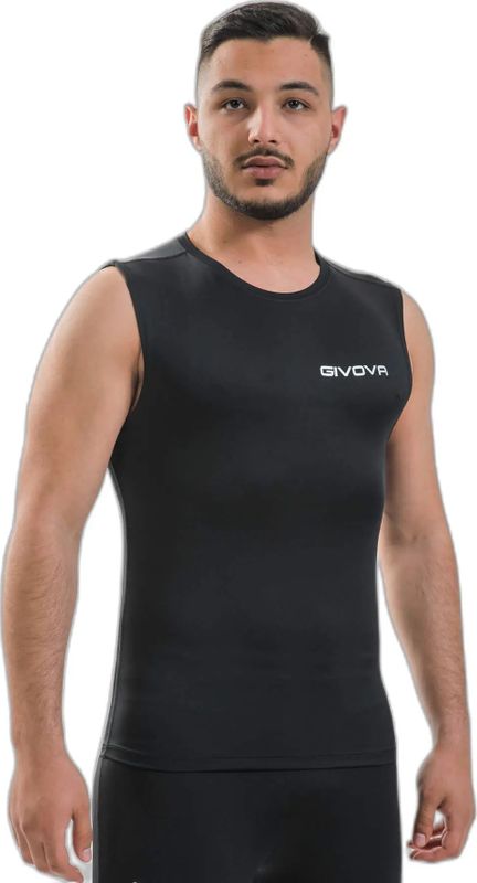 Givova - Hemd - Zwart - Polyester/Elastaan