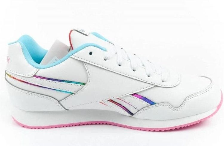 Reebok - Royal Cl Jog 3.0 - Kindertrainers - Ecologisch Leer - Rubber Zool