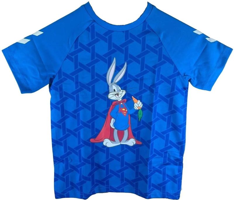 Hummel - hmlBUGS BUNNY T-shirt - Groen - 100% Katoen