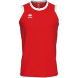 Errea - Dayton - T-shirt - Rood/Wit - 100% Polyester