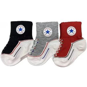 Converse - Gestreepte Sokken - Kinderen - Pakket van 3 Paar