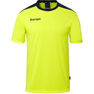 Kempa - Emotion 27 - Sportshirt - Fluo Geel/Marine