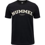 Hummel - hmlVARSITY T-shirt - Wit - 100% Biologisch Katoen