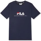 Fila - Carisio Regular - T-shirt - Zwart - Logo
