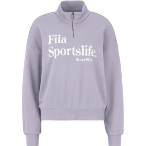 Dames sweatshirt met 1/2 rits Fila Lachy Oversize