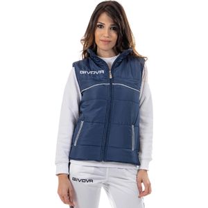 Givova - Cold - Mouwloos Jasje - Nylon - Met Rits en Zijzakken
