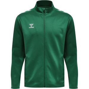 Hummel - Core Xk - Track Suit Jas - Groen - Polyester - Met Ritssluiting