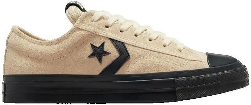 Converse - Star Player 76 - Damestrainers - Zwart - Suede en Leer