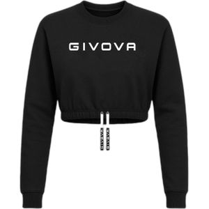 Givova - Crop Top - Dames - Lange Mouwen - 100% Katoen