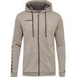 Hummel - hmlAUTHENTIC POLY ZIP HOODIE - Hoodie - Zwart