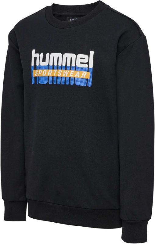 Hummel - Tukas - Sweatshirt - Zwart - Katoen - STANDARD 100 Gecertificeerd