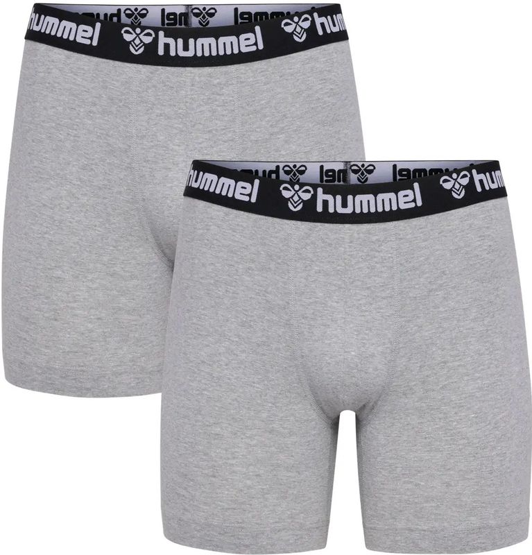 Hummel - Boksers - Jersey Stof - 2 Stuks - Elastische Band met Logo