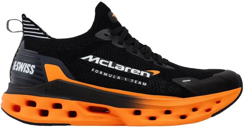 K-Swiss Impls Trnr X McLaren Sneakers - Black Papaya - Synthetisch Leer - Textiel Voering