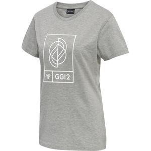 Hummel - hmlGG12 - T-shirt - Korte Mouwen - Biologisch Katoen - Dames