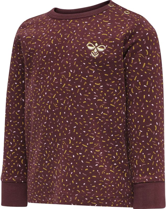 Hummel - Sprinkle - Longsleeve T-Shirt - Chocolate Truffle