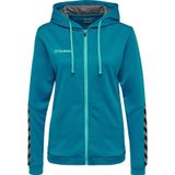 Hummel - hmlAUTHENTIC POLY ZIP HOODIE WOMAN - Hoodie - Gestructureerd Polyester - Dames